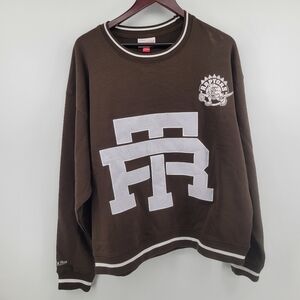 Mitchell and Ness Toronto Raptors Brown Sweatshirt Size Large